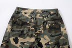 Camo Pearl Shorts Jeans