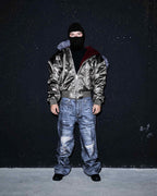 Illusion Ripped Baggy Jeans