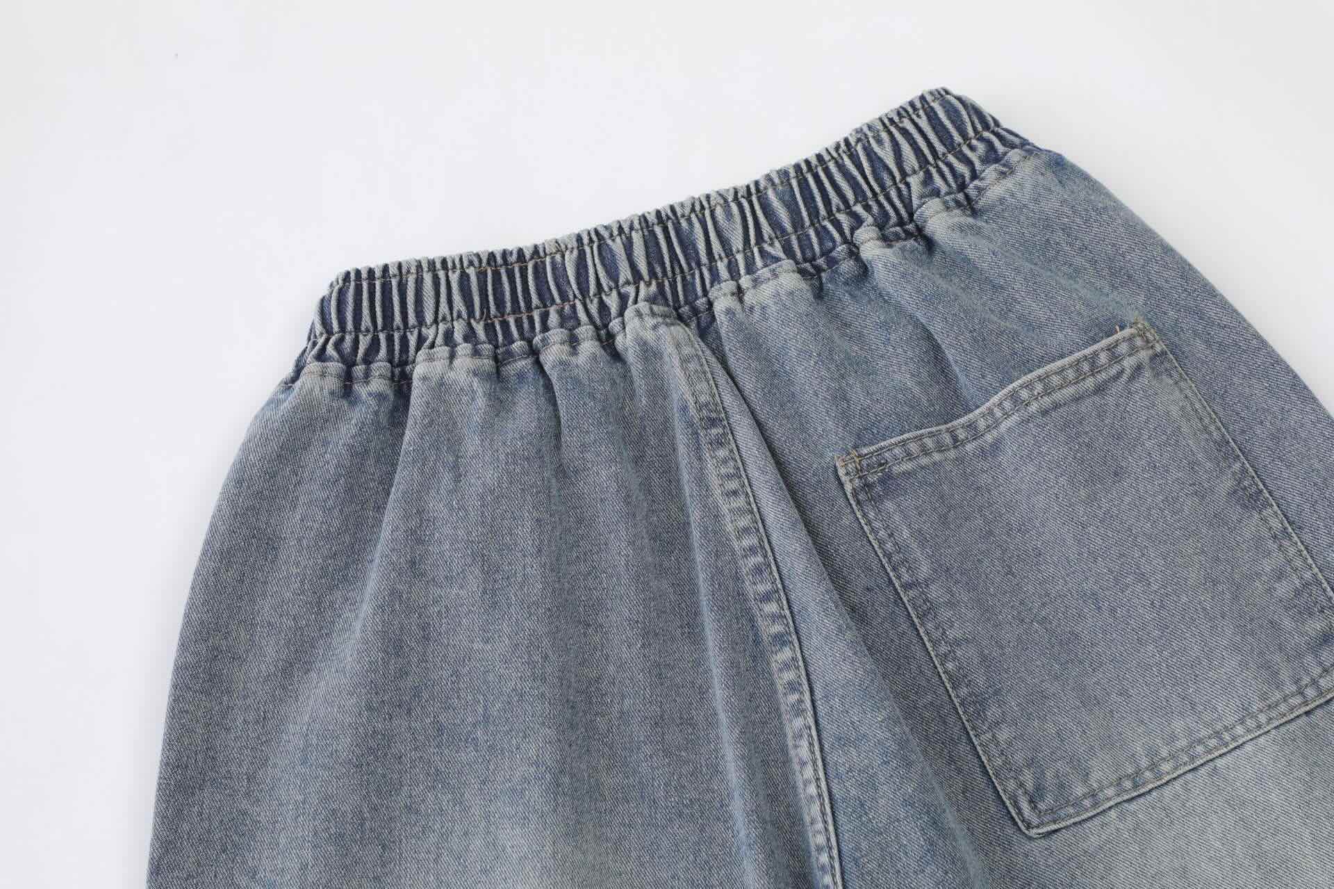 Blue Infinity Shorts Jeans