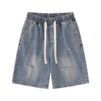 Blue Infinity Shorts Jeans