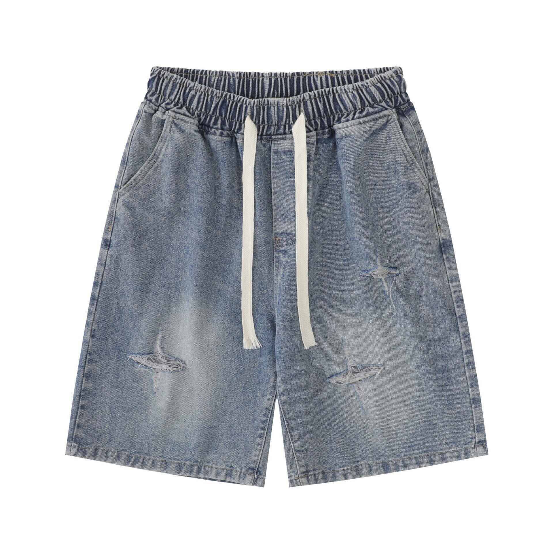 Blue Infinity Shorts Jeans