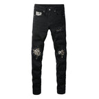 Jaguar Patch Jeans