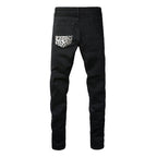 Jaguar Patch Jeans