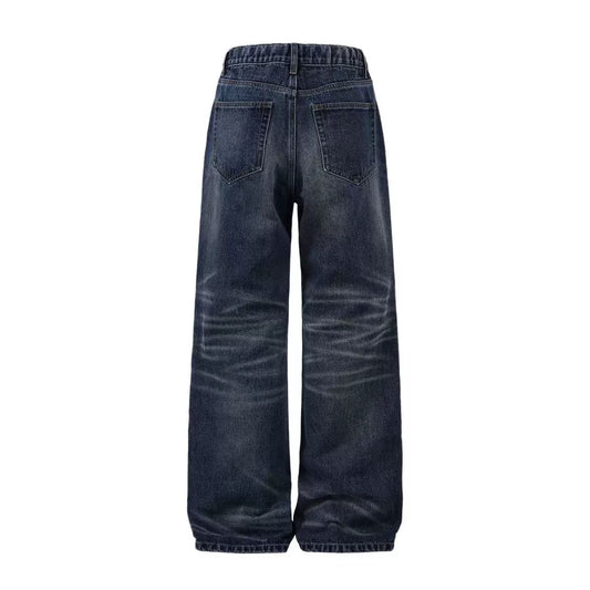 Laced Baggy Jeans