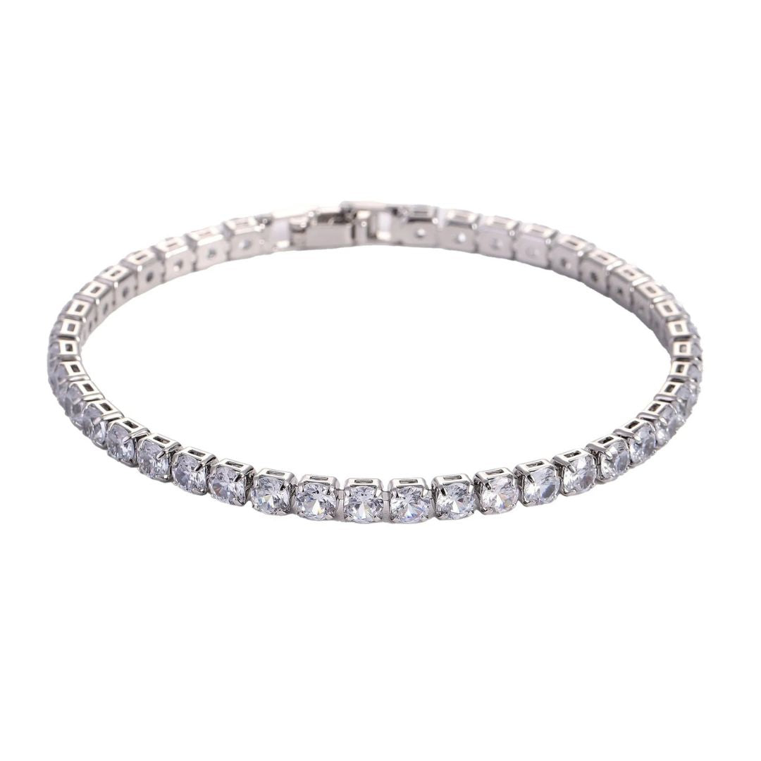 Light Wave Tennis Bracelet