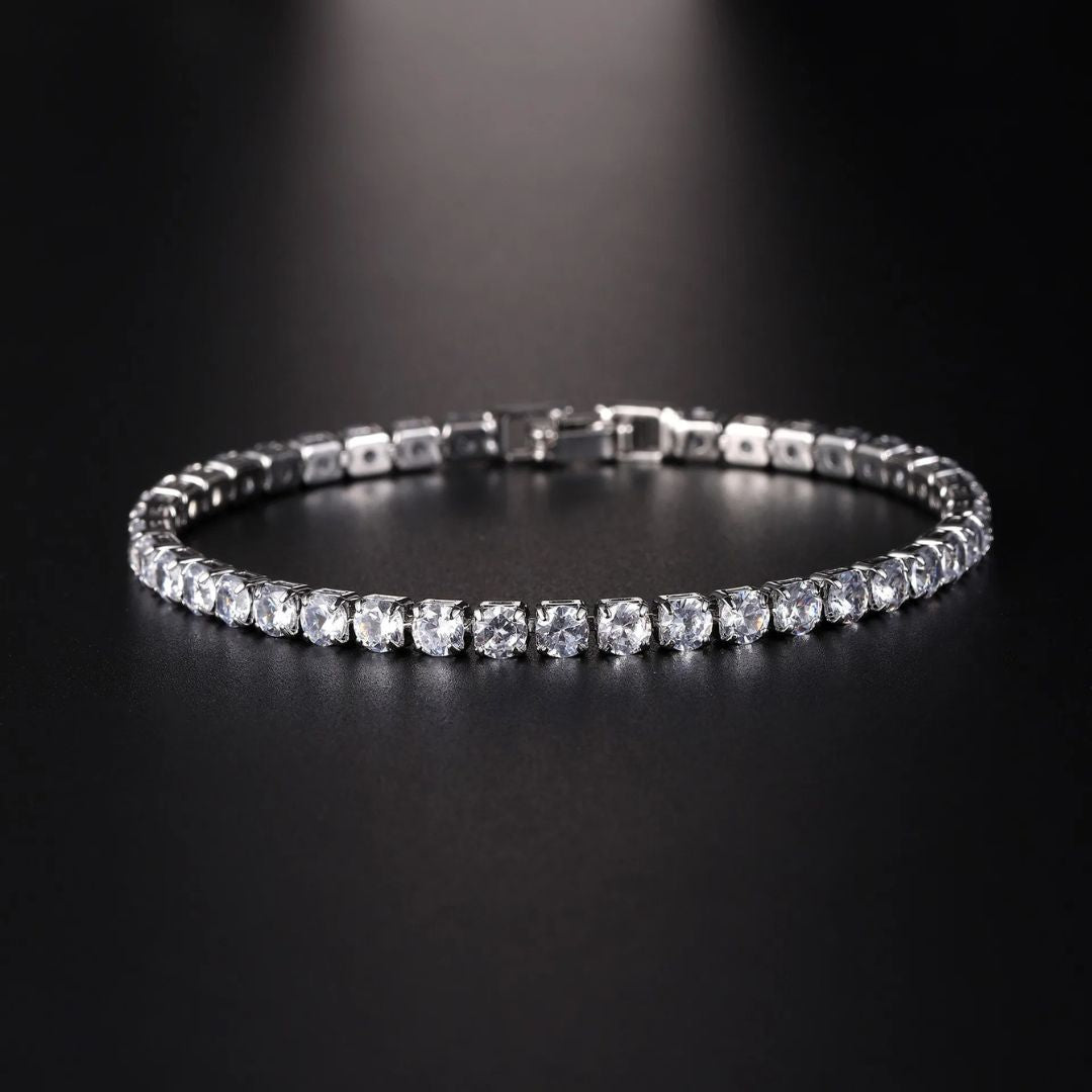 Light Wave Tennis Bracelet