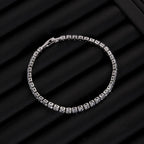 Light Wave Tennis Bracelet