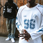 Orange Pocket Baggy Jeans