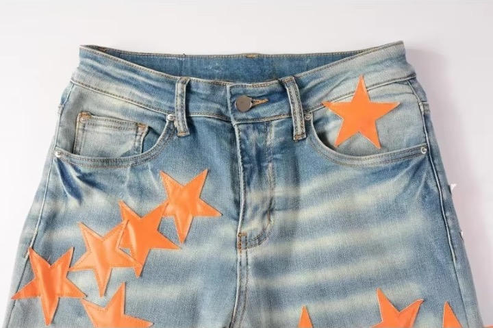 Orange Star Jeans