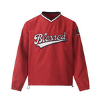 Red Blessed Tech Hoodie