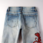 Red Snake Jeans