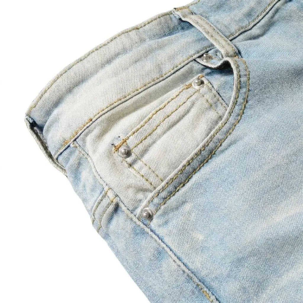 Rose Flower Jeans