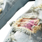 Rose Flower Jeans