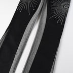 Shiny Shadow Flare Jeans