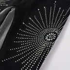 Shiny Shadow Flare Jeans