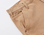 Karamellfarbene Shorts Jeans