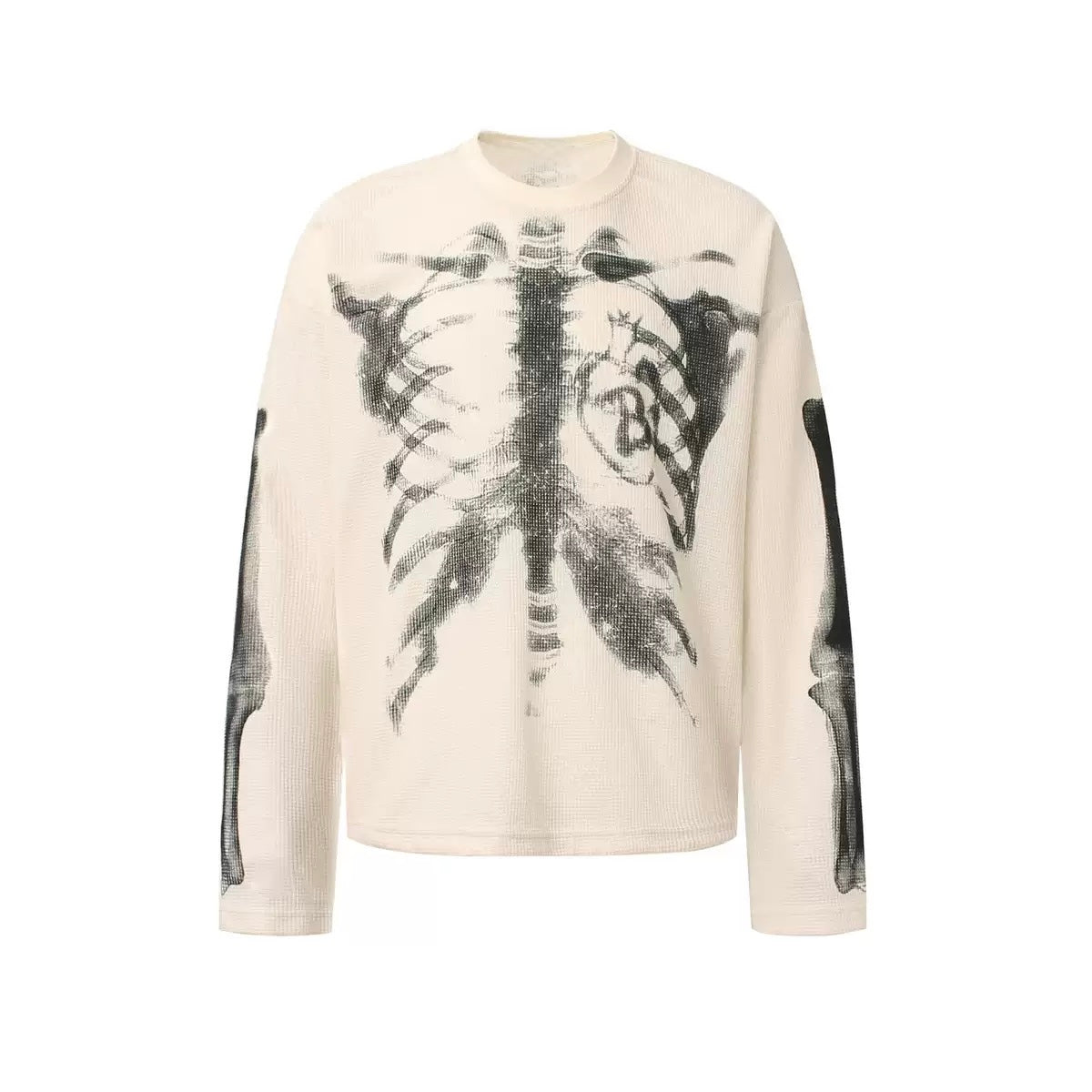 White Skeleton Long Sleeve
