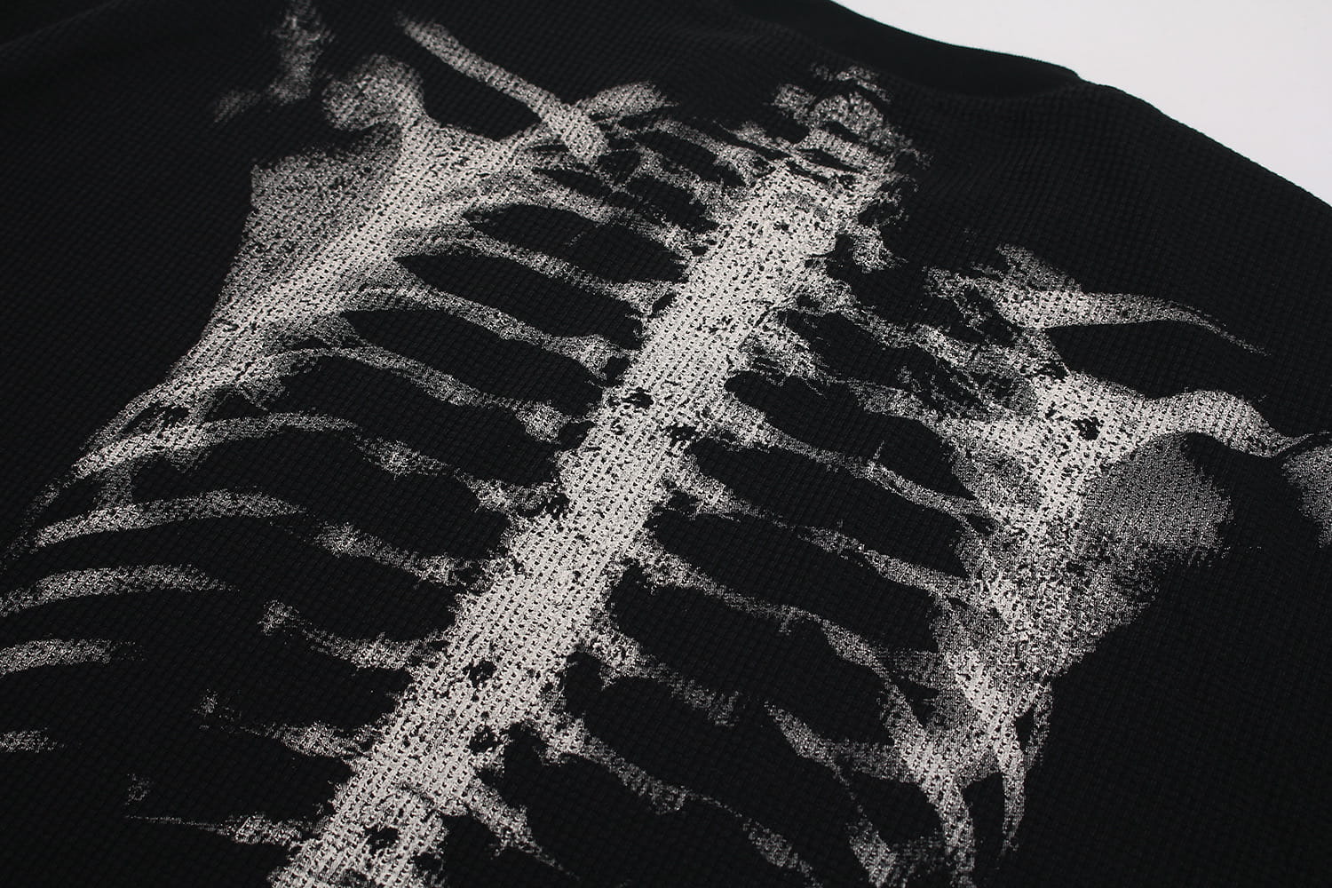 Black Skeleton Long Sleeve