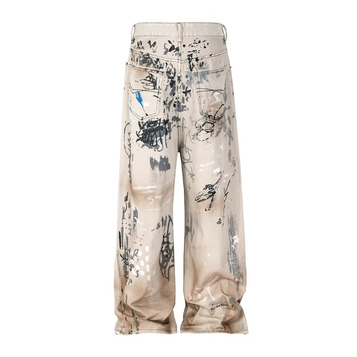 Sketch Baggy Jeans