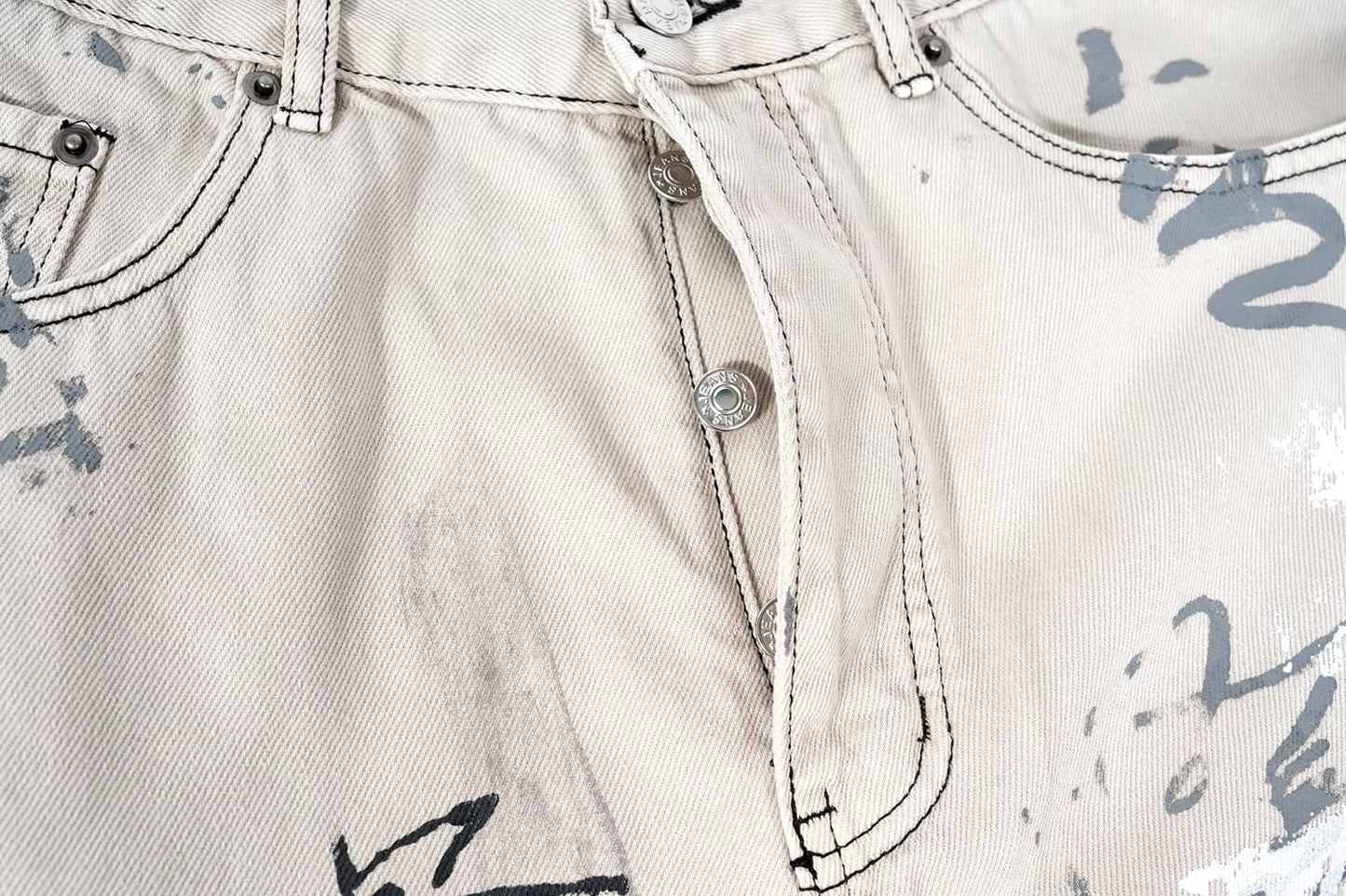 Sketch Baggy Jeans