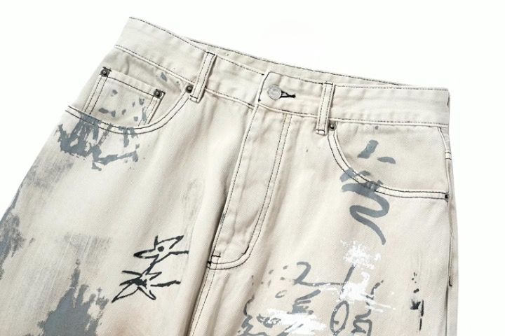 Sketch Baggy Jeans