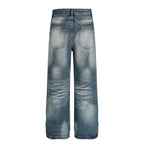 Stone Lines Baggy Jeans
