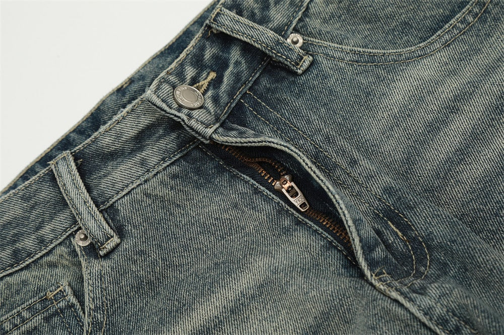 Stone Lines Baggy Jeans