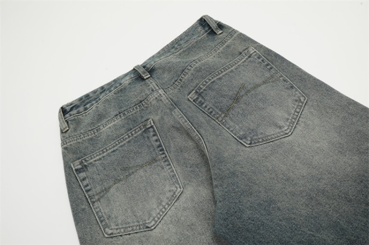 Stone Lines Baggy Jeans
