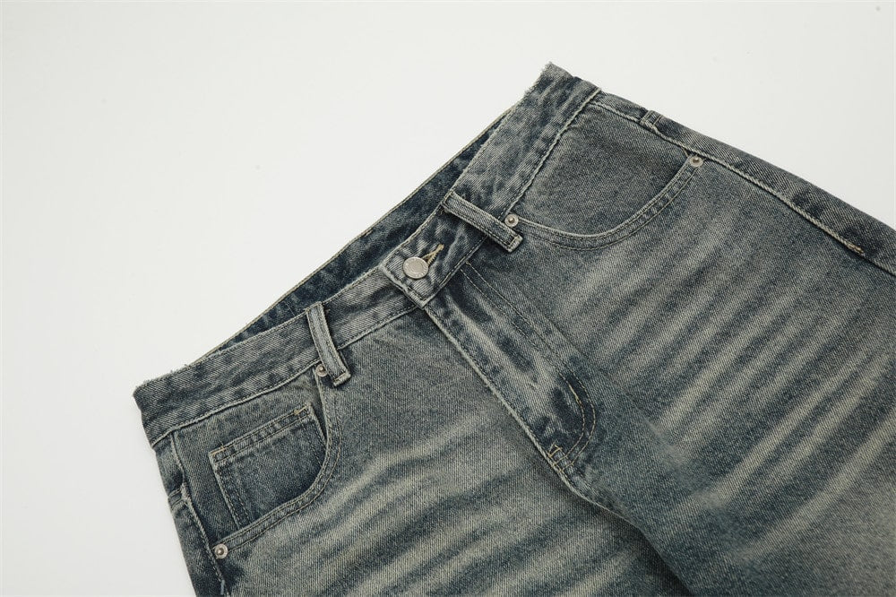 Stone Lines Baggy Jeans