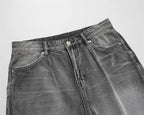 Storm Grey Shorts Jeans