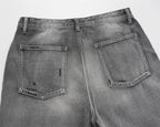 Storm Grey Shorts Jeans