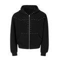 Studs Black Hoodie