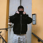 Studs Black Hoodie