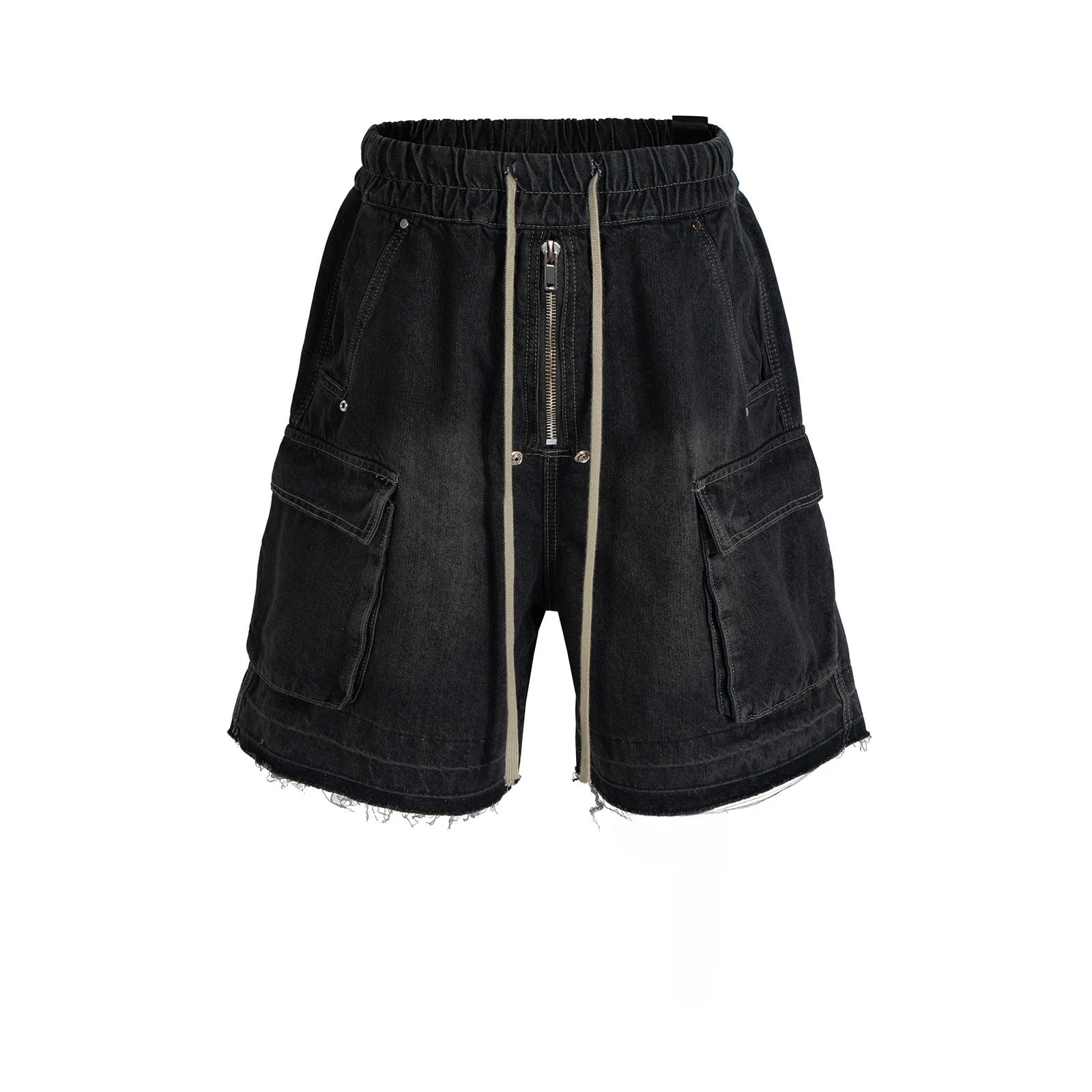 Dark Utility Shorts Jeans