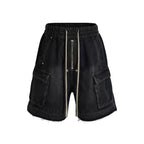 Dark Utility Shorts Jeans