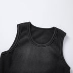 Washed Black Tank Top