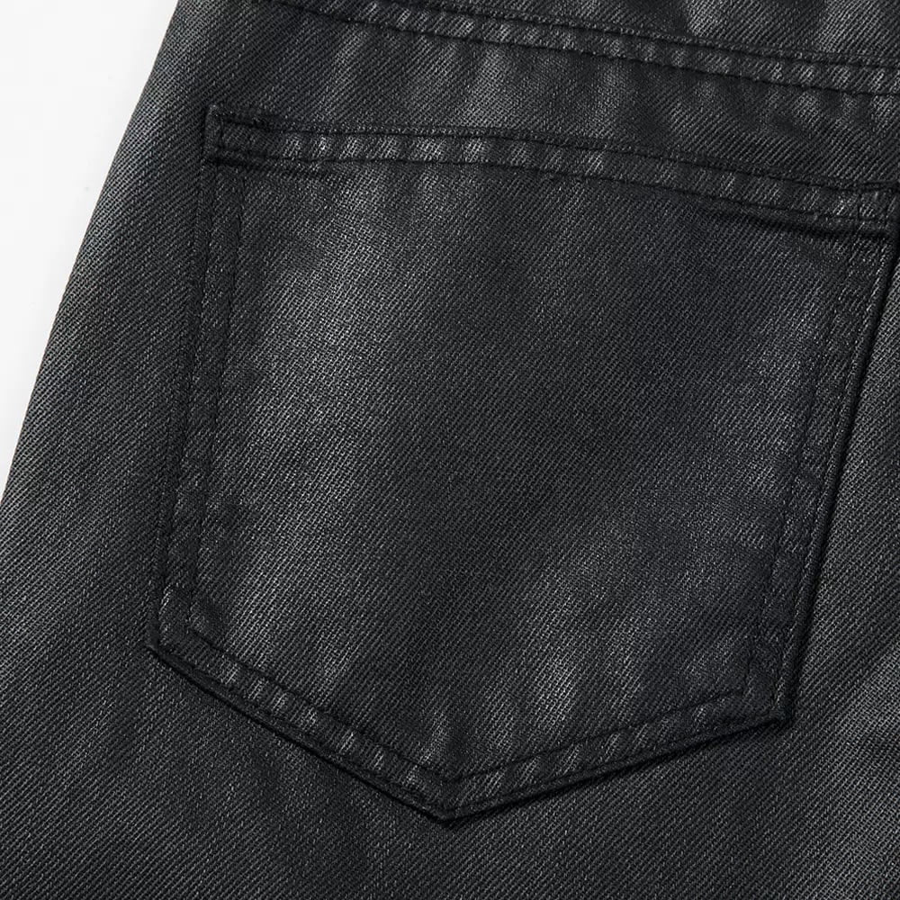 Waxed Jeans