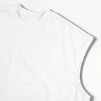 White Boxy Fit Tank Top