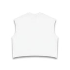 White Boxy Fit Tank Top