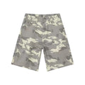 White Camo Shorts Jeans