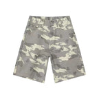 White Camo Shorts Jeans