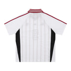 White Soccer Player Jersey