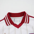 White Soccer Player Jersey