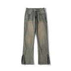 Zip Flare Jeans
