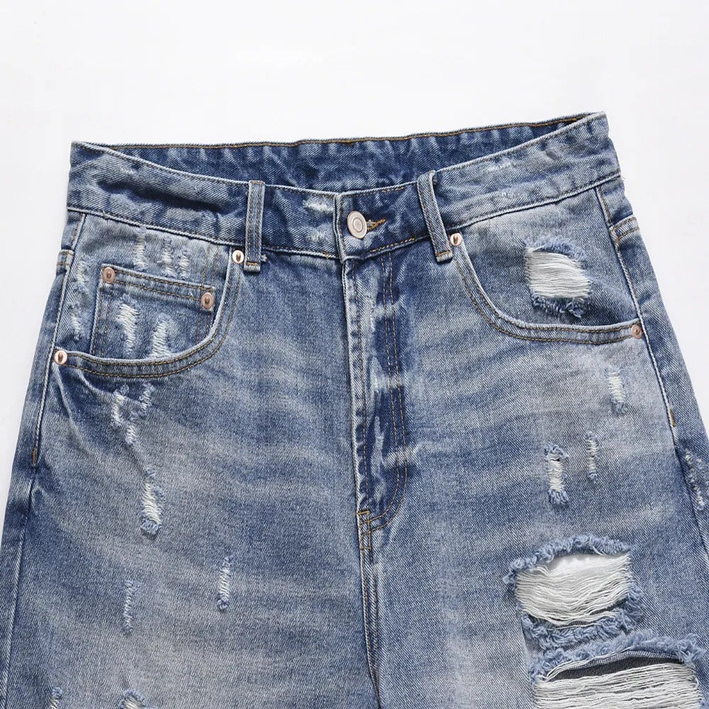 Blue Rebel Shorts Jeans