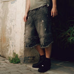 Fragment Black Shorts Jeans