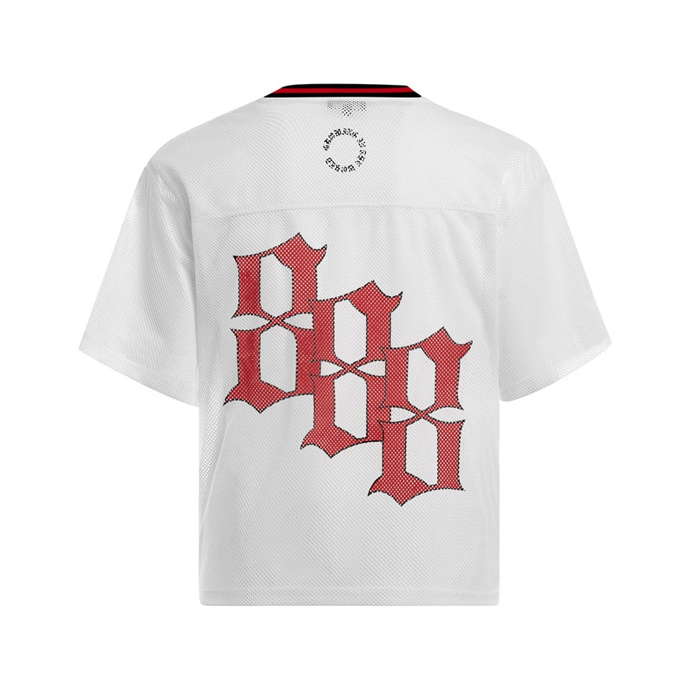 White Hard Jersey