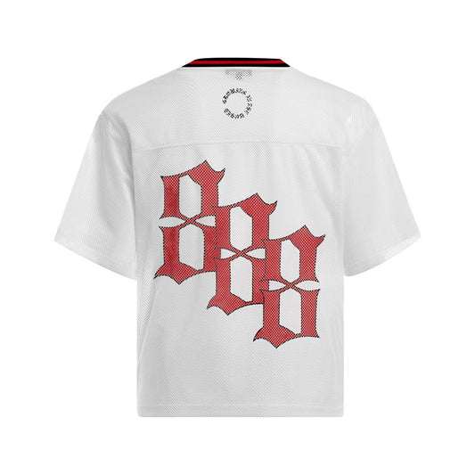 White Hard Jersey