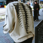White Skeleton Long Sleeve