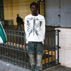 White Skeleton Long Sleeve